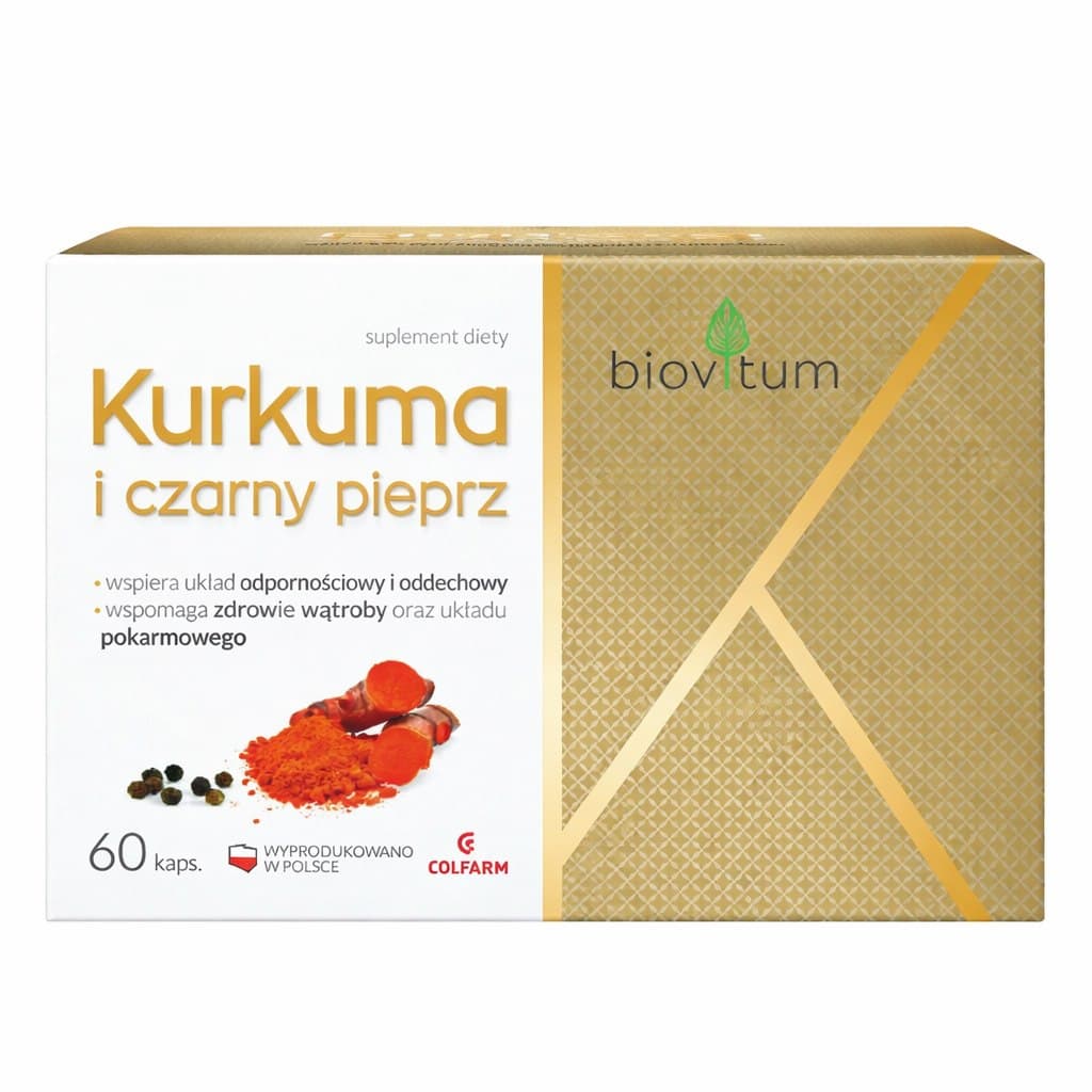 Colfarm - Curcuma et Poivre Noir 60 gélules – Colfarm emballage