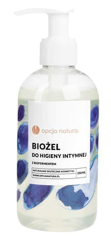 Opcja Natura - Intim Hygien Gel med Bioferment - 250ml – Opcja Natura förpackning
