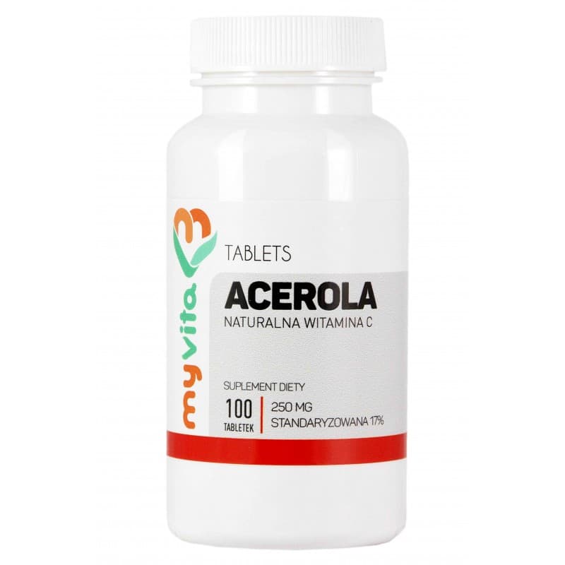 Myvita - Acerola Natural Vitamin C - 100 tabletten