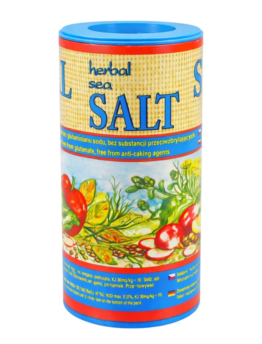 Avena - Herbal Sea Salt 170g – Avena Verpackung