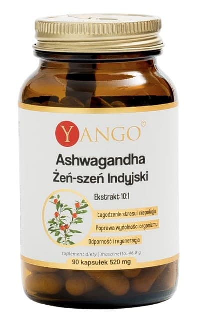 Yango - Ashwagandha Extract 10:1 - 90 capsules