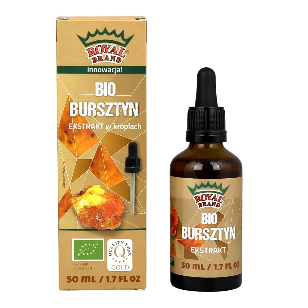 Royal Brand - Organic Amber Extract 50ml – Royal Brand emballage