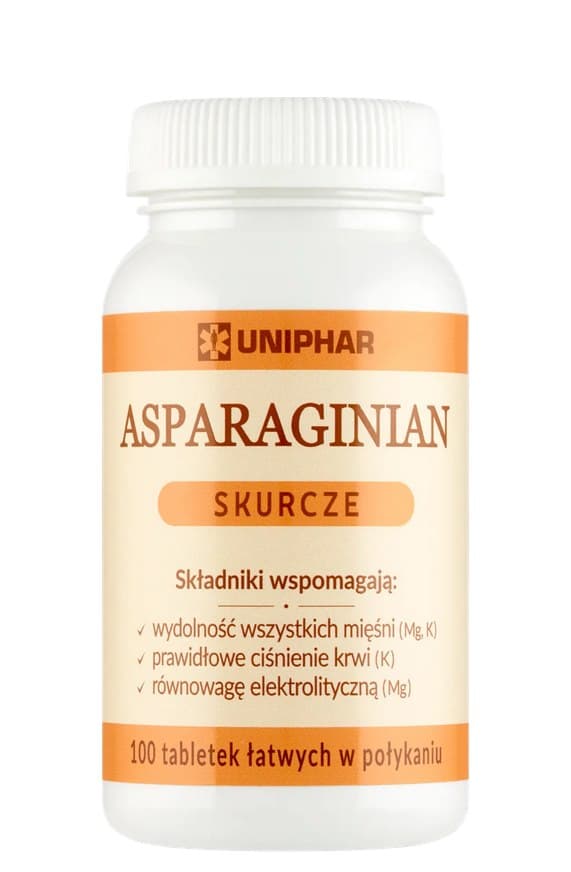UNIPHAR - Asparaginian 500 mg cápsulas – UNIPHAR empaque