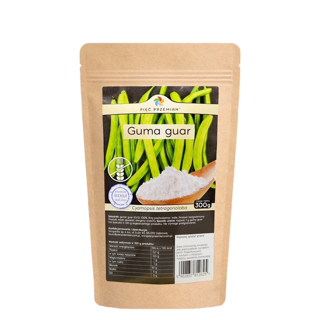 Pięć Przemian - Guar Gum 500 mg Polvo – Pięć Przemian empaque