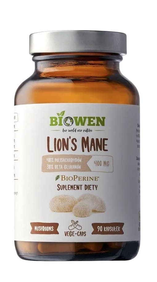 Biowen - Lion'S Mane - 90 kapslar