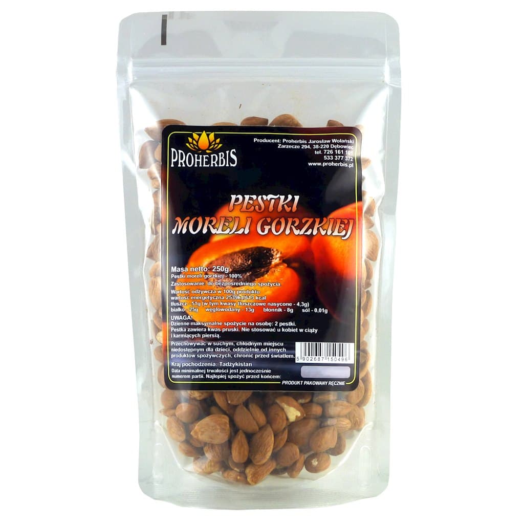 Proherbis - Bittere Aprikosenkerne - 250g