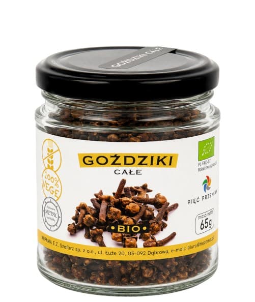 Pięć Przemian - Whole Cloves Organic 65g – Pięć Przemian empaque