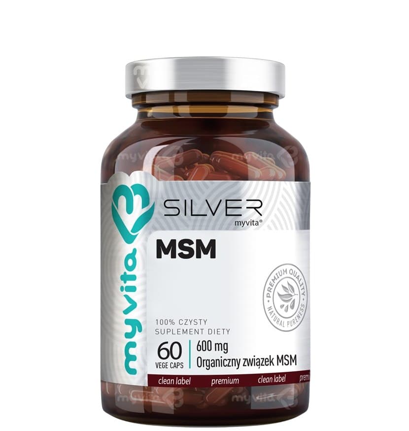 MyVita - MSM - 60 Vege Caps – MyVita emballage