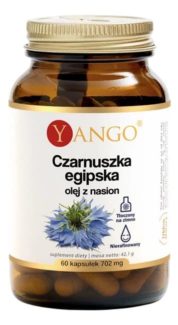 Yango - Black Seed Oil - 60 cápsulas – Yango empaque
