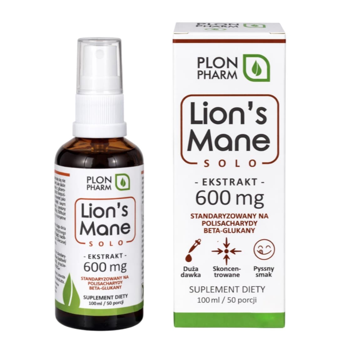 Plon Pharm - Lion'S Mane Solo - 100ml / 50 Porções