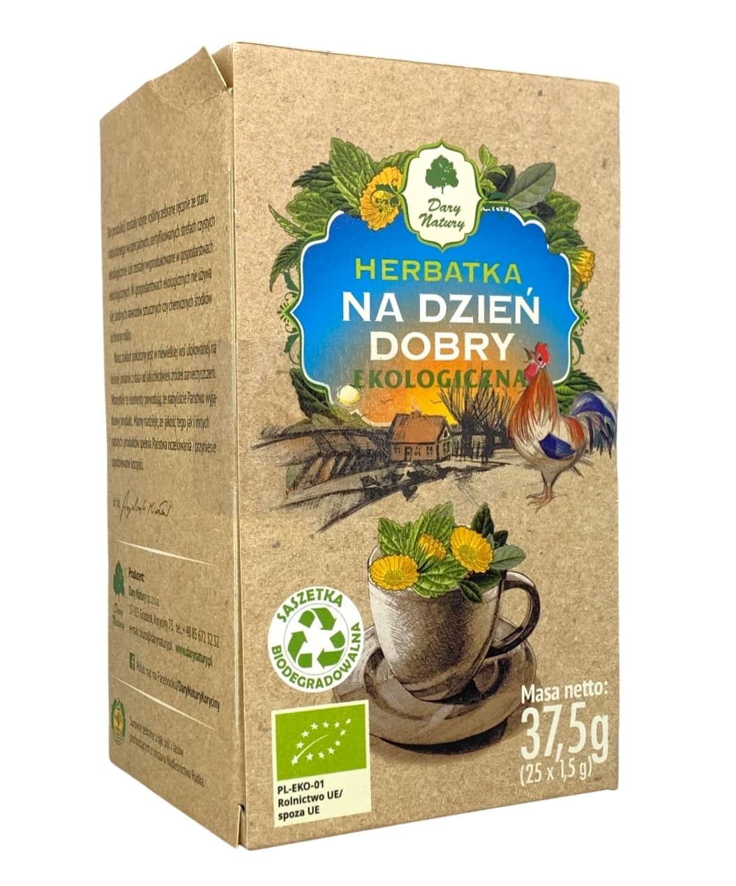 Dary Natury - Good Morning Tea Organic - 37,5g (25 x 1,5g)