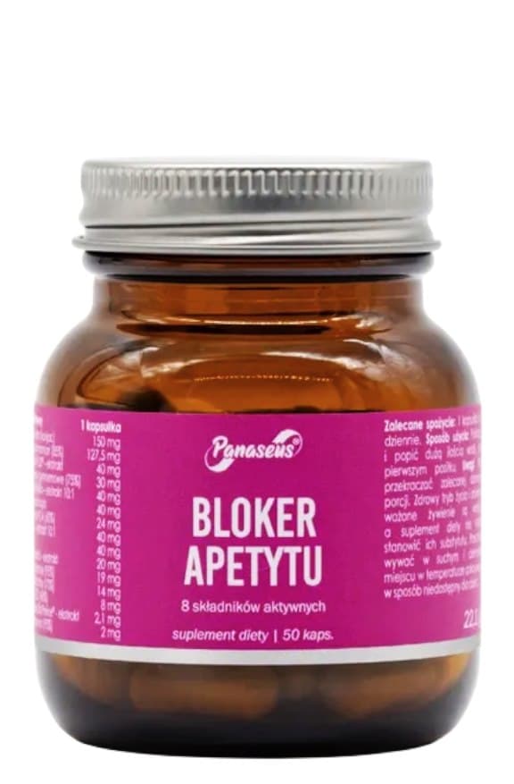 PANASEUS Bloker apetytu - 50 kaps. YANGO – Yango packaging