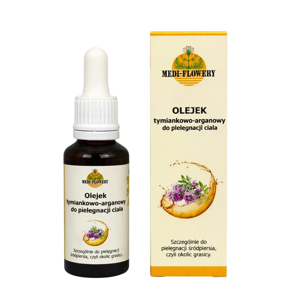 Medi-Flowery - Thymian-Argan Körperöl - 30ml