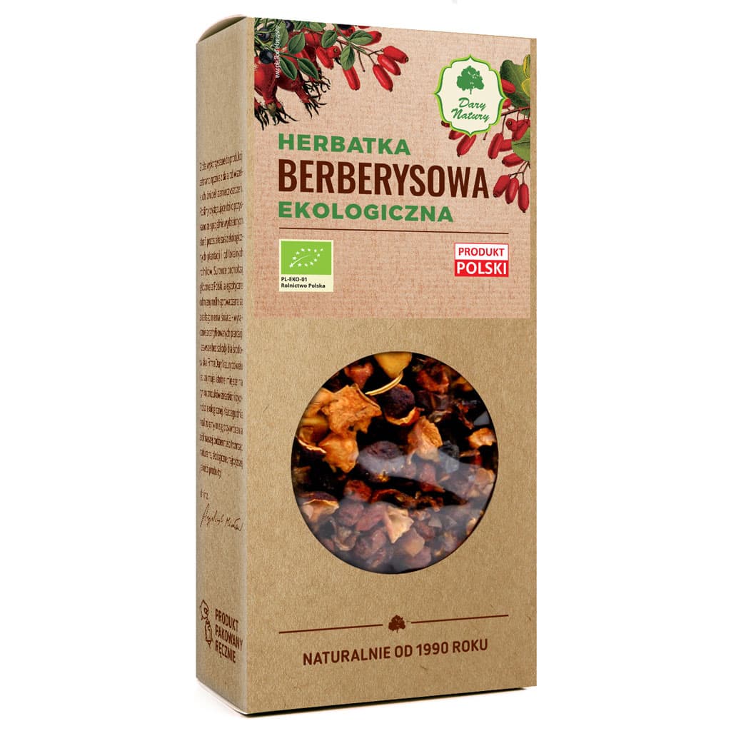Dary Natury - Barberry Tea Organic - 100g – Dary Natury Verpackung