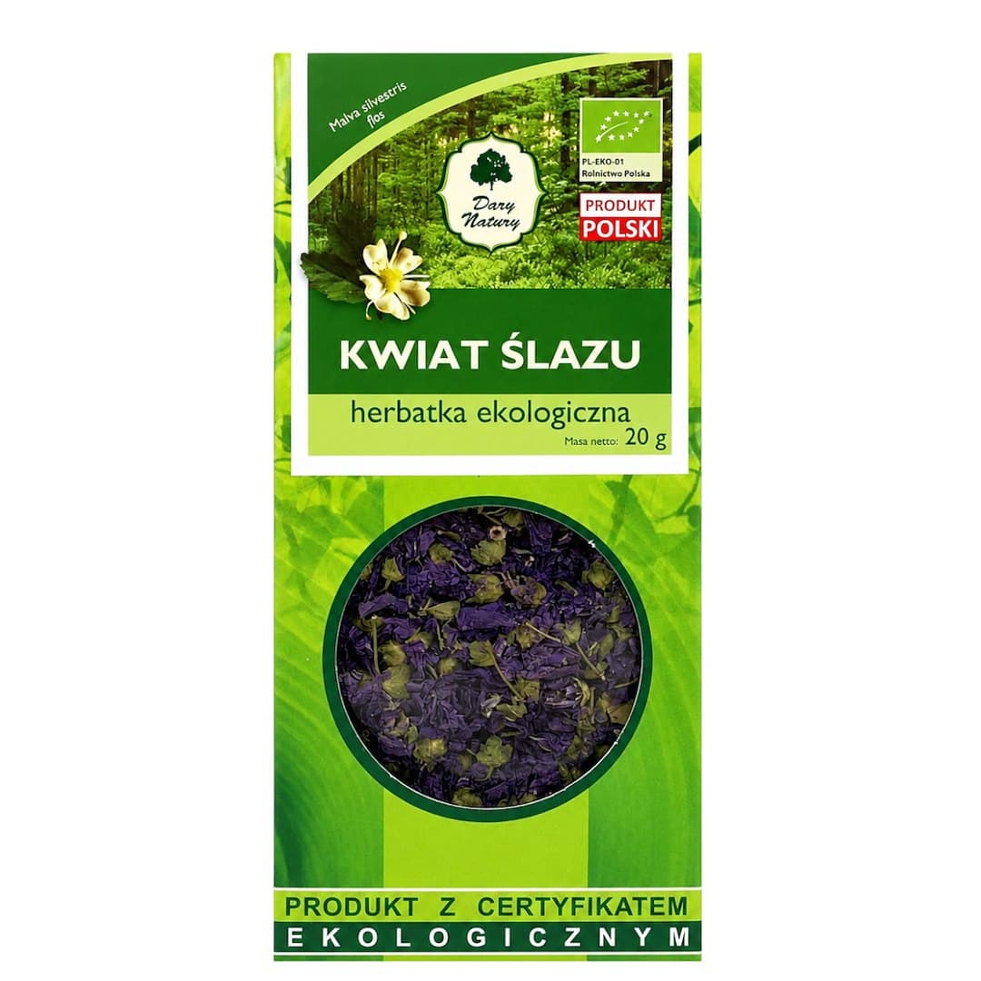 Dary Natury - Mallow Flower - 25g – Dary Natury packaging