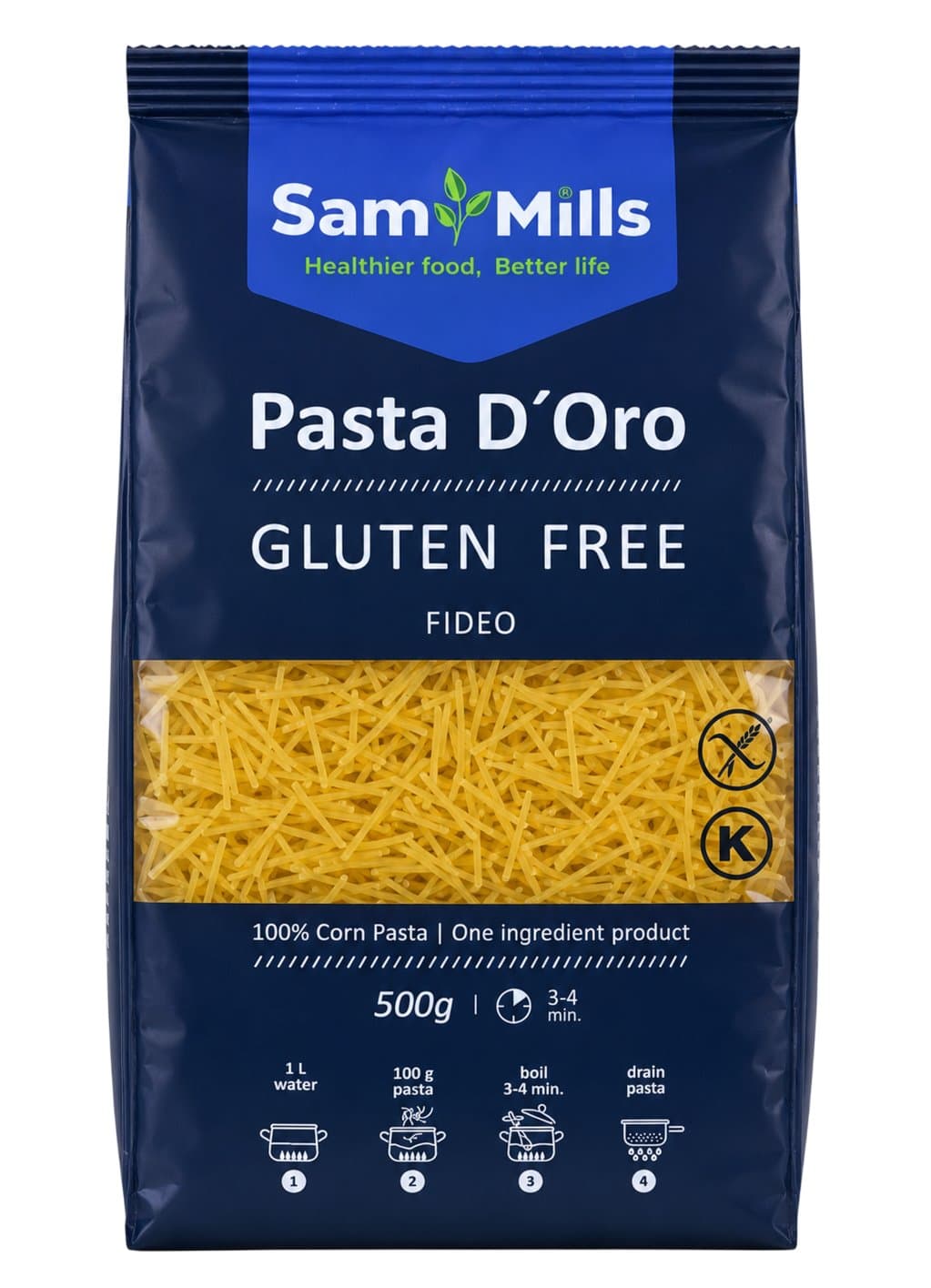 Sam Mills - Pasta D'Oro massa sem glúten