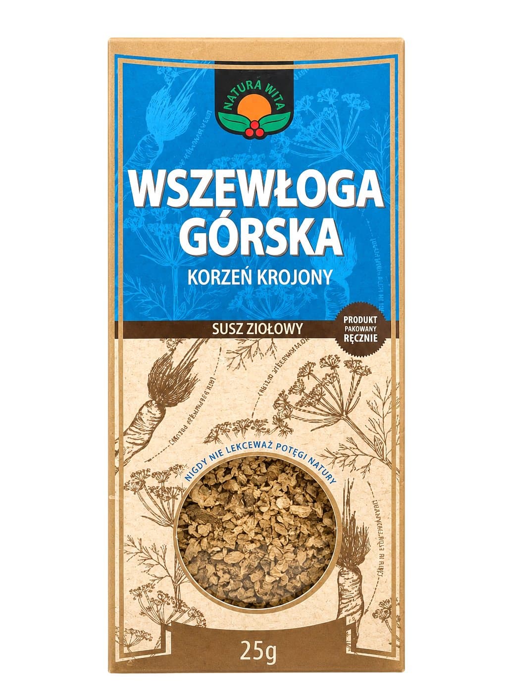 Natura-Wita - Mountain Lovage - 25g – Natura-Wita förpackning
