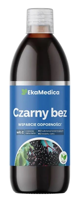 Eka Medica - Black Elderberry 500 mg, 120 capsules