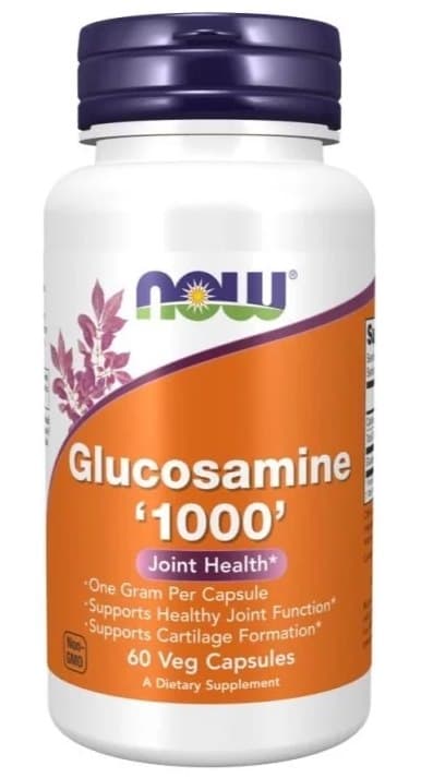 NOW Foods Glucosamine Joint Health 1000 mg - 60 capsules – NOW Foods emballage