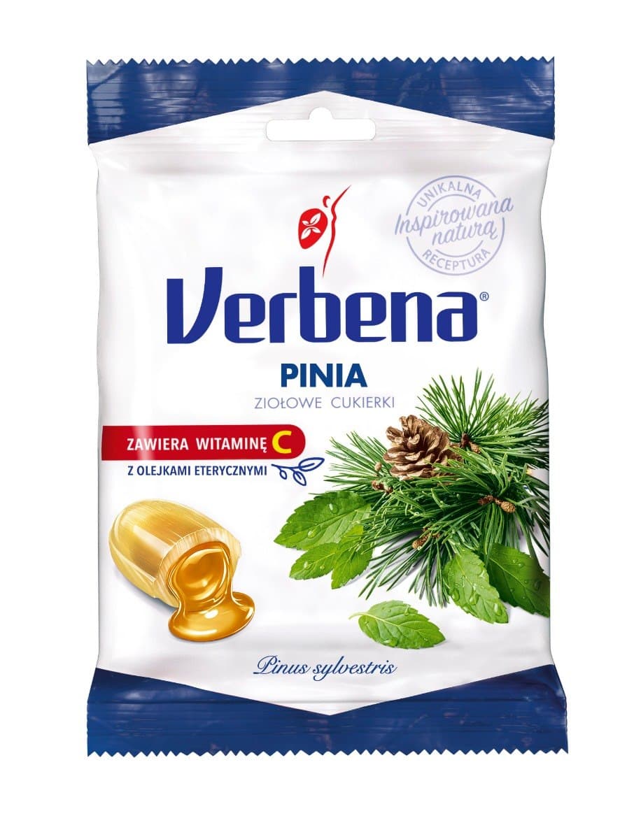 Verbena - Ziołowe cukierki Pine 60g