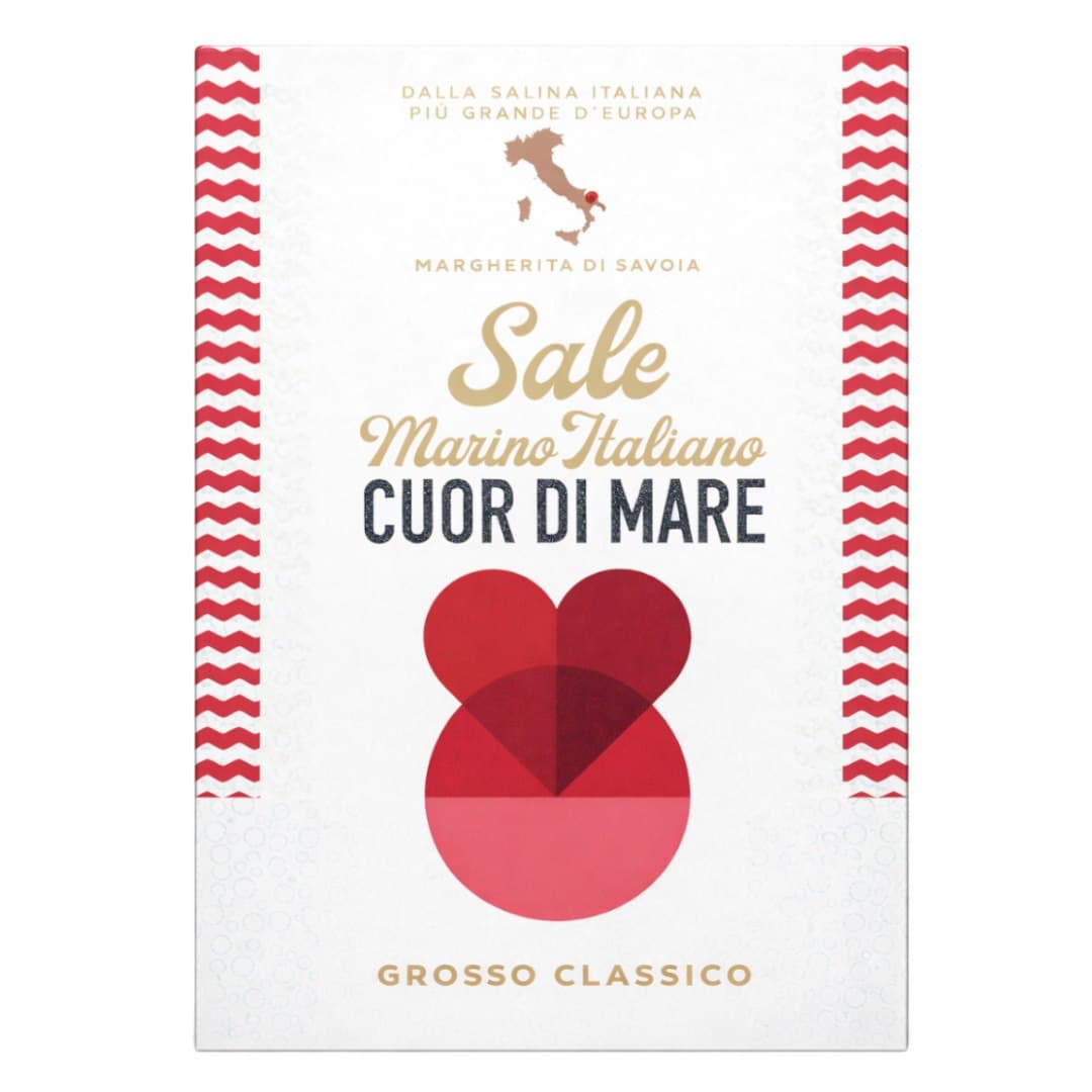 Cuor Di Mare - Italian Sea Salt (Sale Marino Italiano) – Cuor Di Mare verpakking