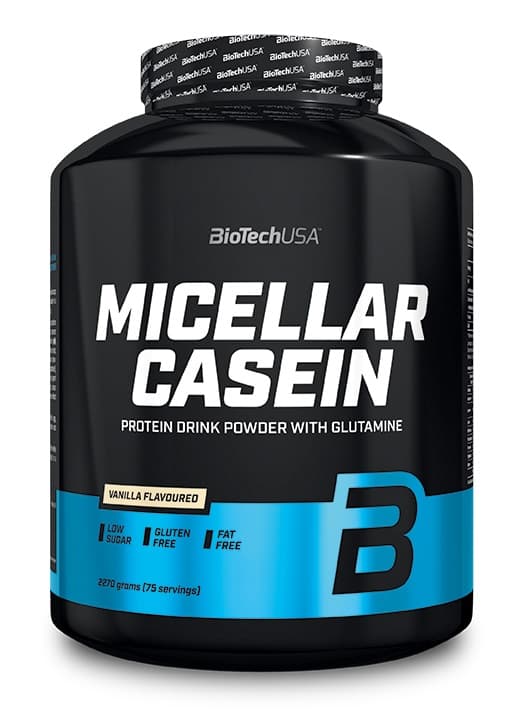BioTechUSA Micellar Casein 900 g pulver – BioTechUSA förpackning