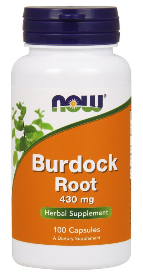 NOW Foods Burdock Root 430mg - 100 capsules