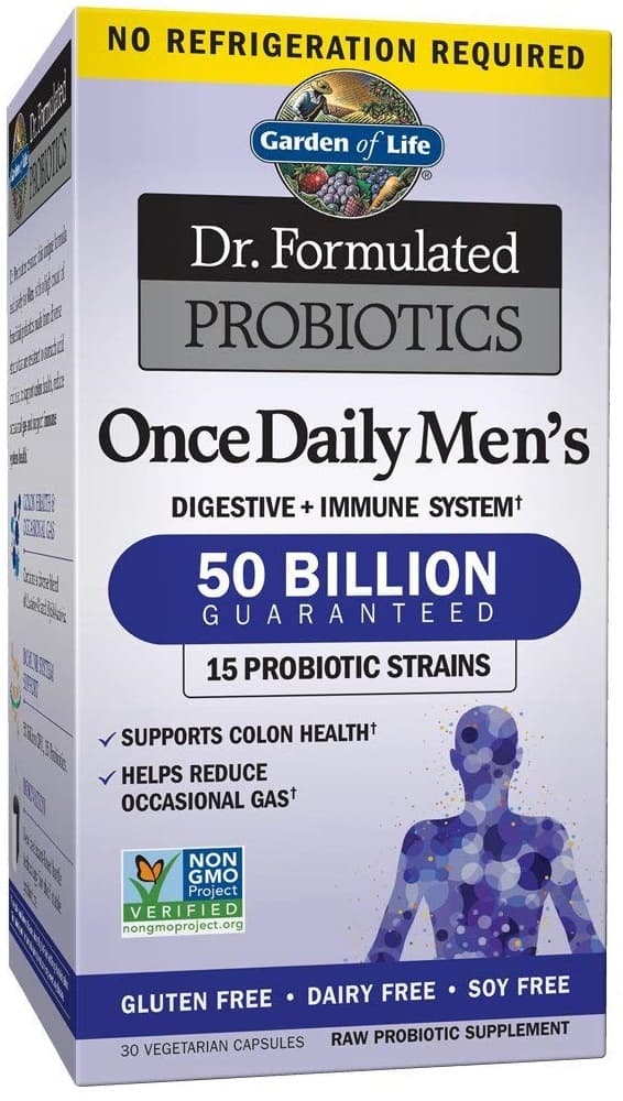 Garden Of Life - Dr. Formulated Probiotics Once Daily Men'S - 30 Vcaps – Garden Of Life opakowanie