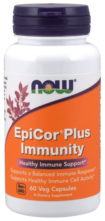 NOW Foods - Epicor Plus Immunity - 60 Vcaps – NOW Foods opakowanie