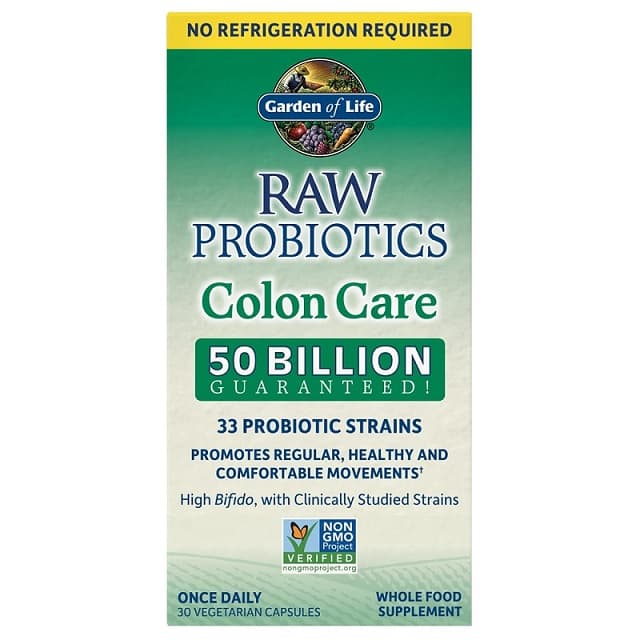 Garden Of Life Raw Probiotics Colon Care 50 miliardów CFU – Garden Of Life opakowanie