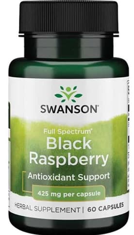 Swanson - Full Spectrum Black Raspberry - 60 capsules – Swanson emballage