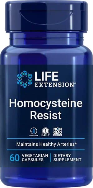 Life Extension - Homocysteine Resist - 60 kapsułek – Life Extension opakowanie