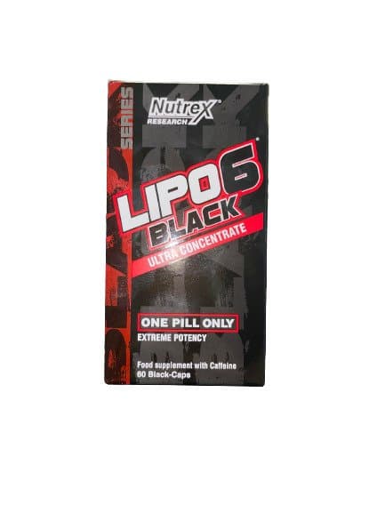 Nutrex - Black Ultra Concentrate Extreme Potency - 60 Cápsulas – Nutrex empaque