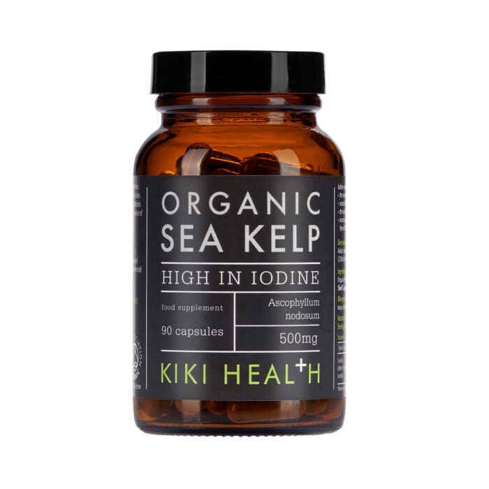 Kiki Health - Algas marinas orgánicas - 90 cápsulas – Kiki Health empaque