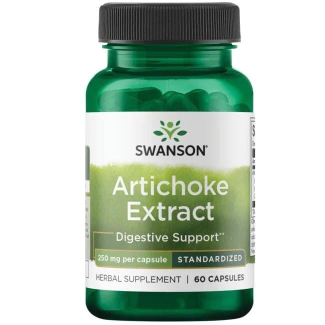 Swanson - Artichoke, 250mg (60 Kapseln) – Swanson Verpackung