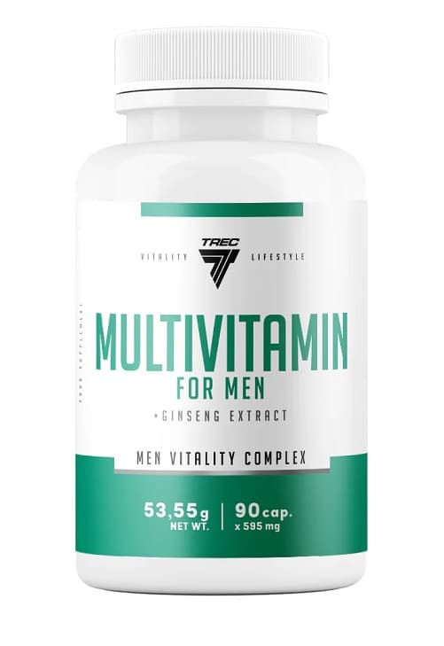 Trec Nutrition - Multivitamin For Men - 90 capsules – Trec verpakking