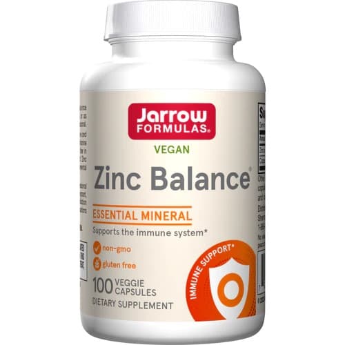 Jarrow Formulas - Zinc Balance 30 kapslar – Jarrow Formulas förpackning