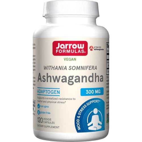 Jarrow Formulas - Ashwagandha - 120 Vcaps – Jarrow Formulas förpackning