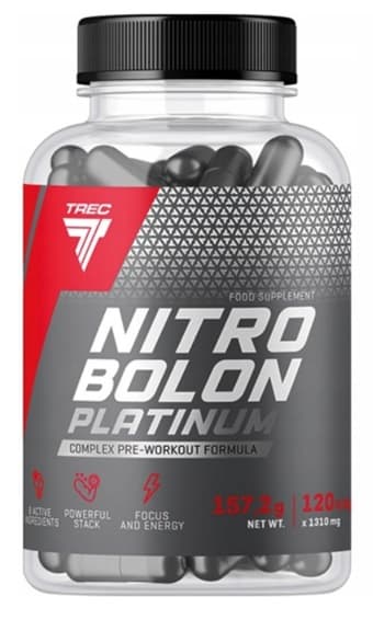 Trec Nitrobolon Platinum 3000 mg - 120 capsules végétariennes