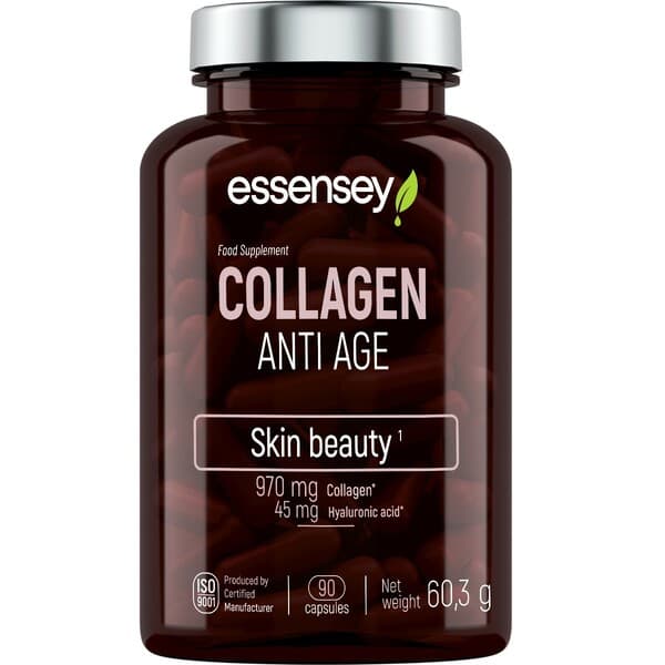 Essensey Collagen Anti Aging 90 kapsułek – Essensey opakowanie