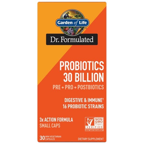 Garden Of Life - Dr. Formulated Probiotics 30 Billion - 30 Mini Vcaps