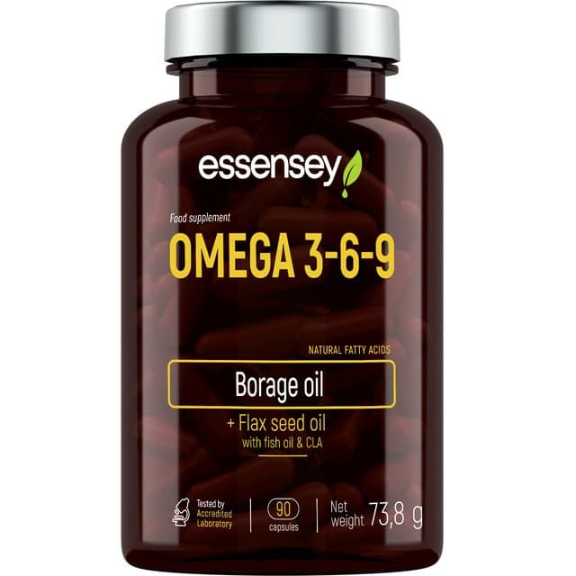 Essensey Omega 3-6-9 - 90 capsules – Essensey verpakking