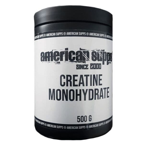 American Supps Creatine Monohydrate 500g – American Supps Verpackung
