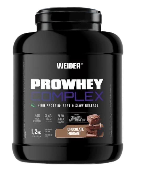 Weider Prowhey Complex 1200g – Chocolade – Weider verpakking