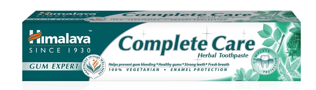 Himalaya Complete Care Herbal Tandkräm 75ml – Himalaya förpackning