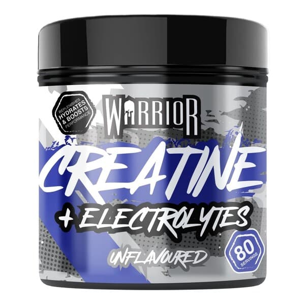 Warrior - Creatine + Electrolytes - Smaakloos, 360g – Warrior verpakking