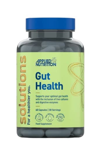 Applied Nutrition - Gut Health - 60 cápsulas – Applied Nutrition empaque