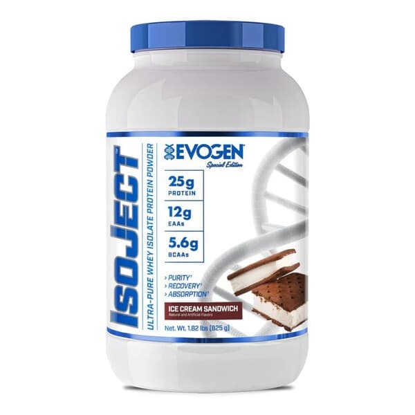 IsoJect, Ice Cream Sandwich - 825g | Evogen – Evogen Verpackung