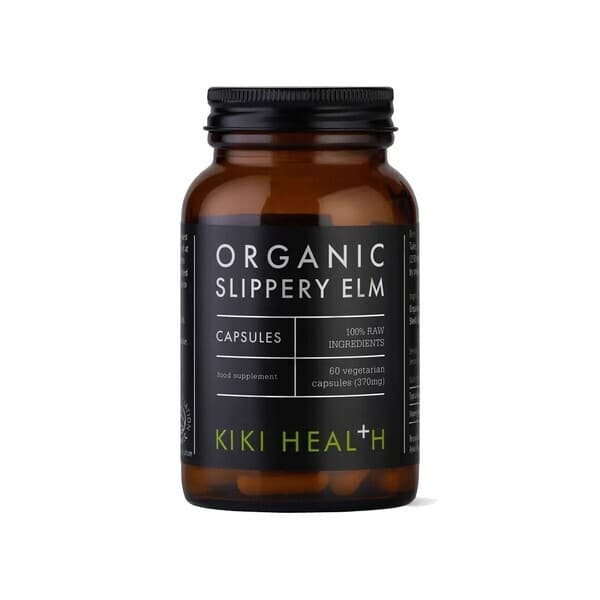 Kiki Health - Slippery Elm Caps 400 mg - 60 cápsulas vegetais