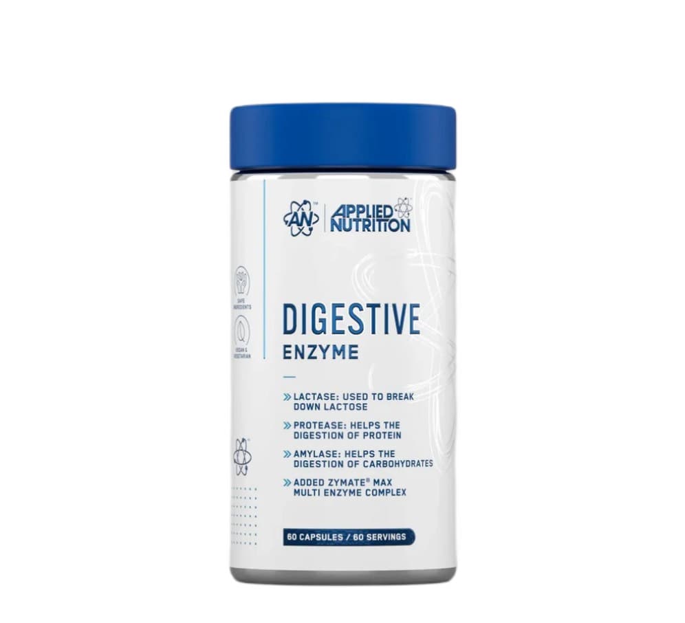 Applied Nutrition - Digestive Enzyme - 60 Kapseln – Applied Nutrition Verpackung